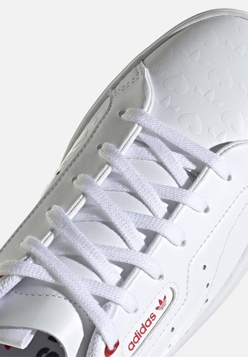 adidas Originals - Adidas sleek w - ftwr white/scarlet/core black