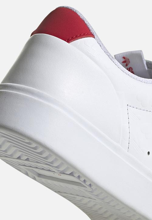 adidas Originals - Adidas sleek w - ftwr white/scarlet/core black