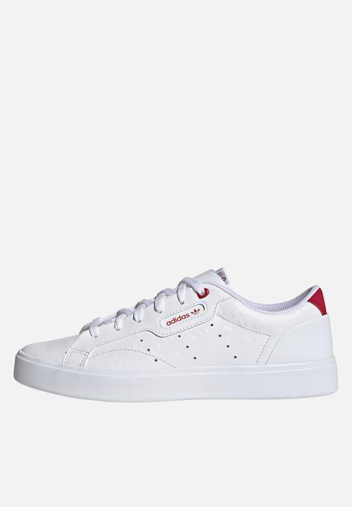 adidas Originals - Adidas sleek w - ftwr white/scarlet/core black