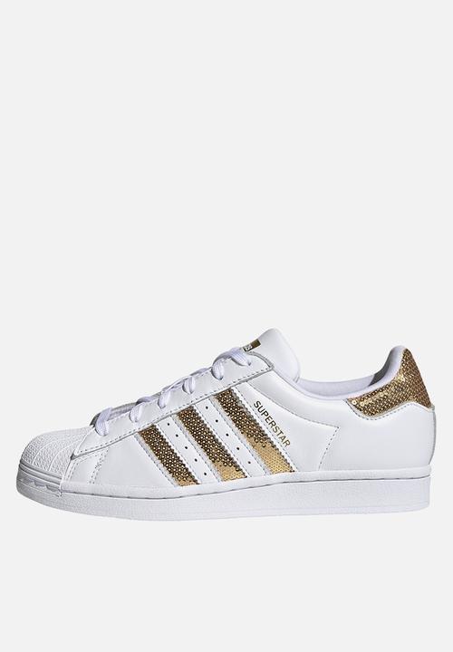 adidas Originals - Superstar w - ftwr white/gold met./ftwr white