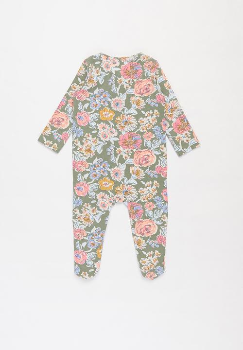 Cotton On - 2 Pack long sleeve zip romper - multi