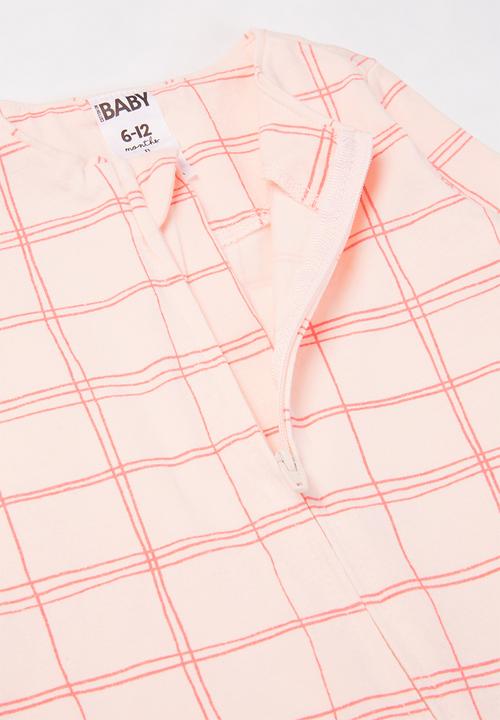 Cotton On - 2 Pack long sleeve zip romper - multi