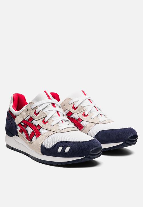 ASICS - Gel-lyte iii og - white/classic red