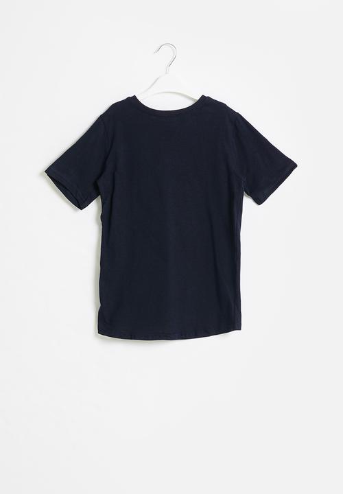 Pop Candy - Styled short sleeve tee - navy