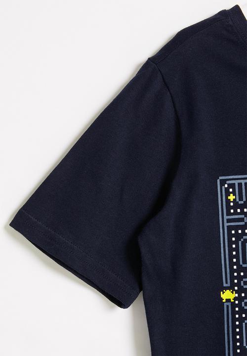 Pop Candy - Styled short sleeve tee - navy