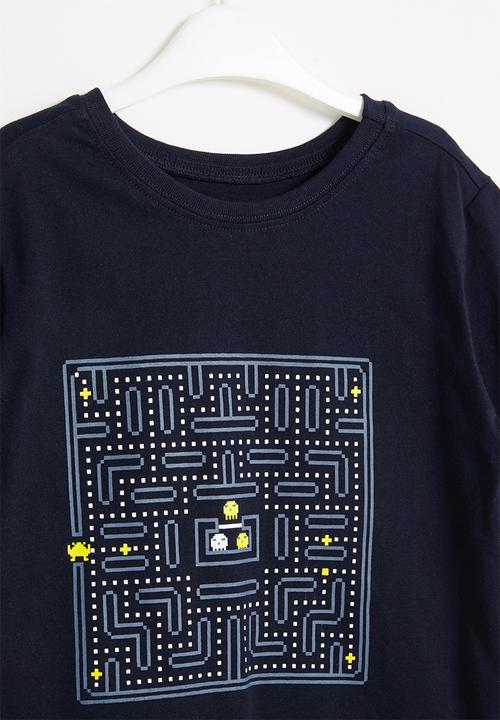 Pop Candy - Styled short sleeve tee - navy
