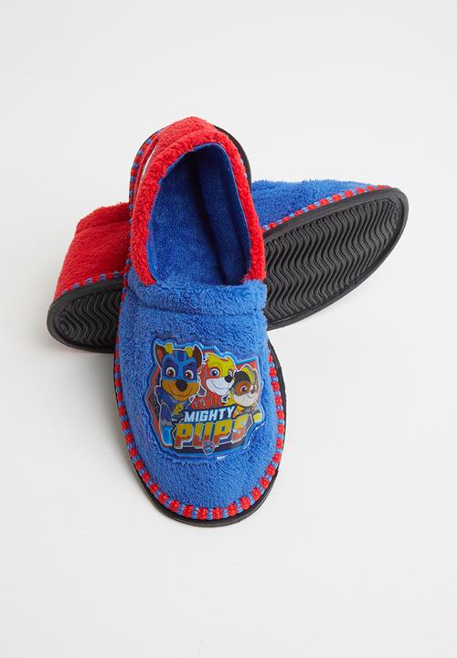 Character Group - Stokie slippers paw patrol - blue & red