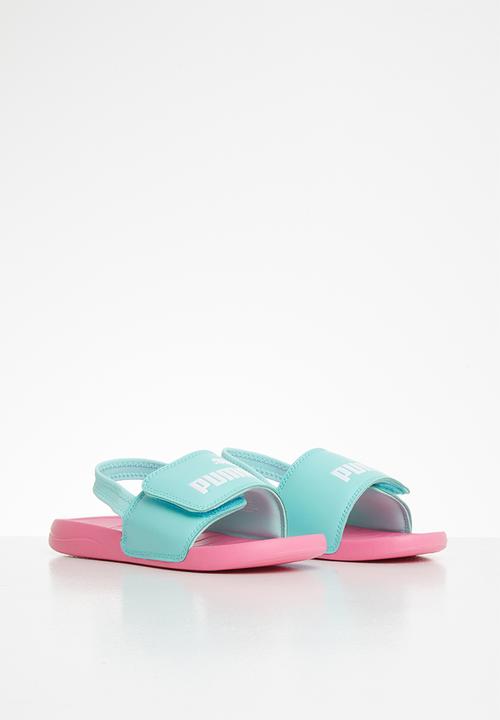 PUMA - Popcat 20 backstrap ps shoes - blue & pink 