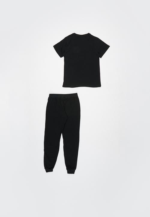 Superbalist - Nasa boys top & pants pj - black 