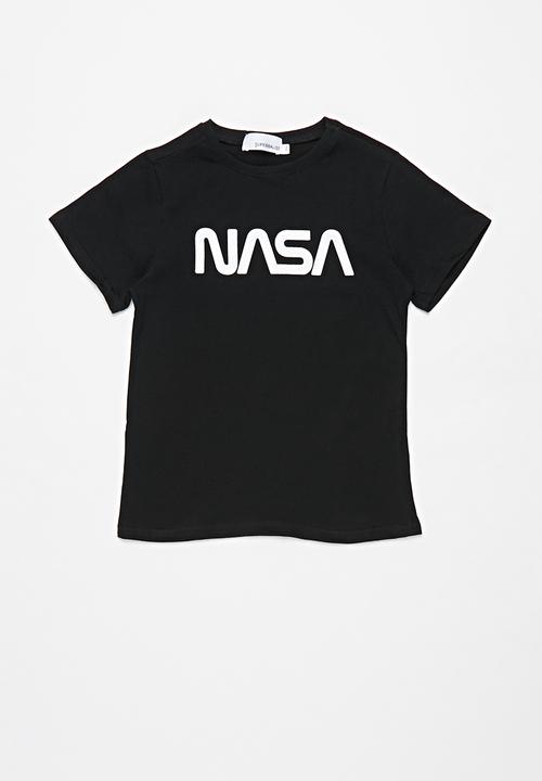 Superbalist - Nasa boys top & pants pj - black 
