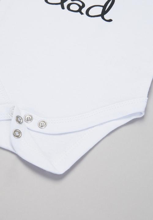 Pop Candy - 3 pack printed bodyvests - white