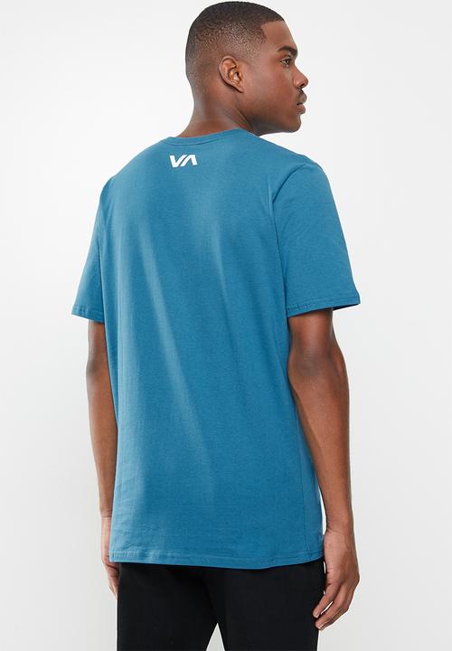 RVCA - Va Rvca blur short sleeve tee - blue 