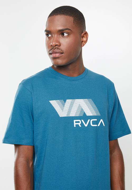 RVCA - Va Rvca blur short sleeve tee - blue 