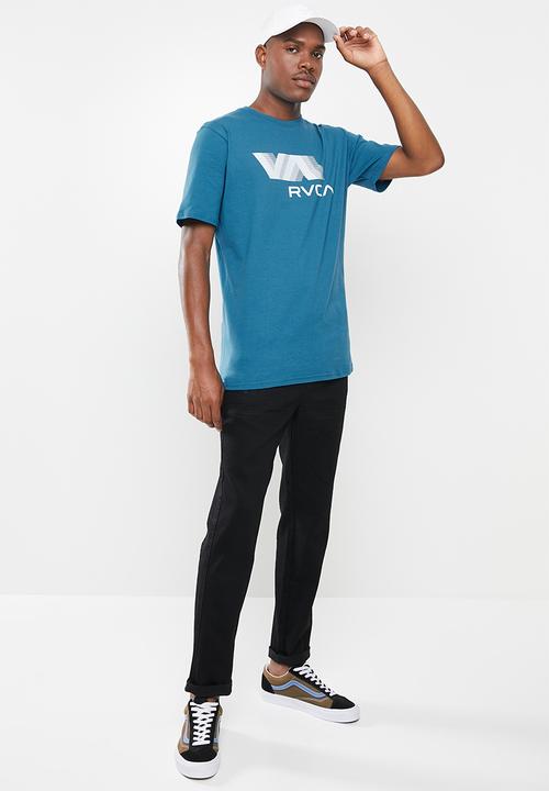 RVCA - Va Rvca blur short sleeve tee - blue 