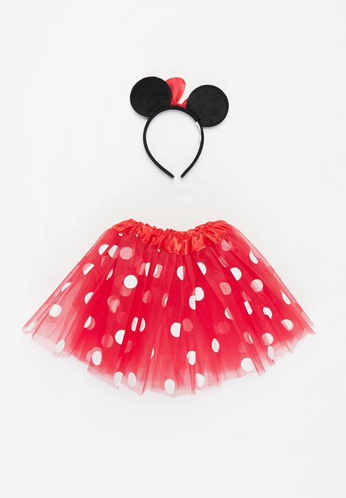Character Group - Dress up play set minnie mouse - red