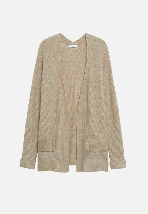 Violeta by Mango - Plus Cardigan toscana - medium brown
