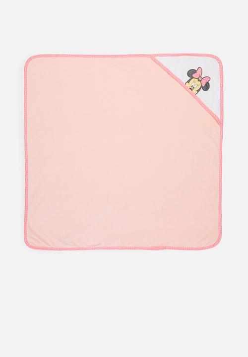 Character Group - Minnie Mouse hooded towel - pink