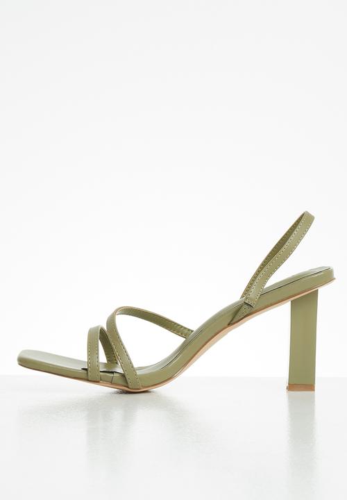 Z_Code_Z - Malika block heel - olive