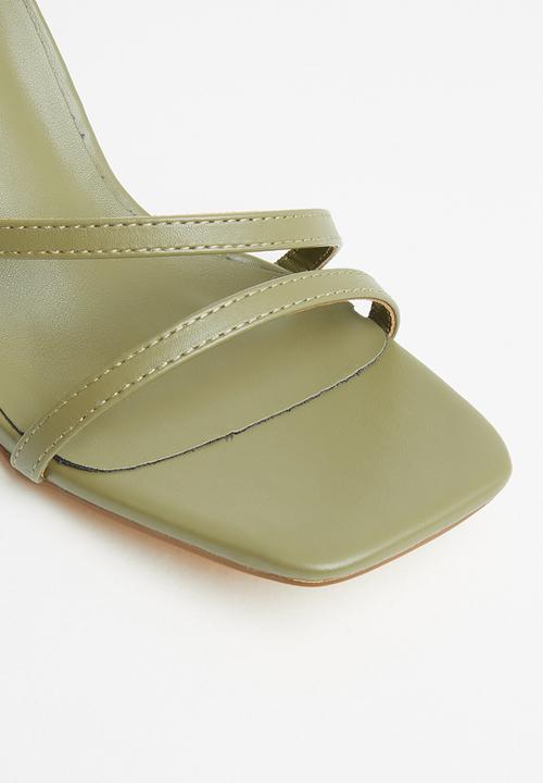 Z_Code_Z - Malika block heel - olive