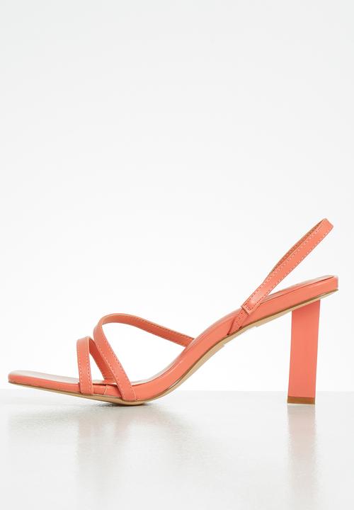 Z_Code_Z - Malika block heel - peach
