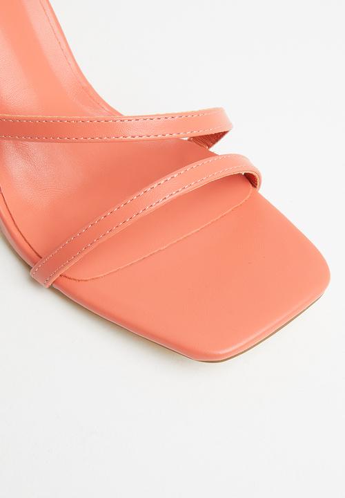 Z_Code_Z - Malika block heel - peach