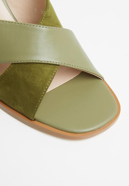 Z_Code_Z - Lulha statement mule heel - olive