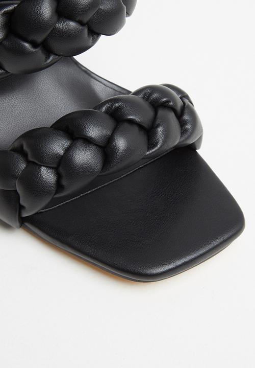 Z_Code_Z - Tasha woven mule heel - black