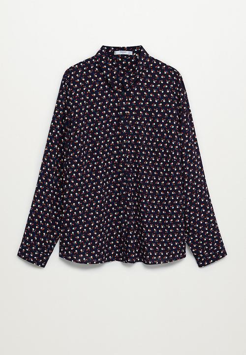 Violeta by Mango - Plus Blouse laurelp8 - navy