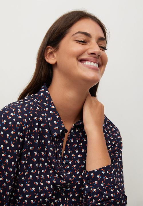 Violeta by Mango - Plus Blouse laurelp8 - navy