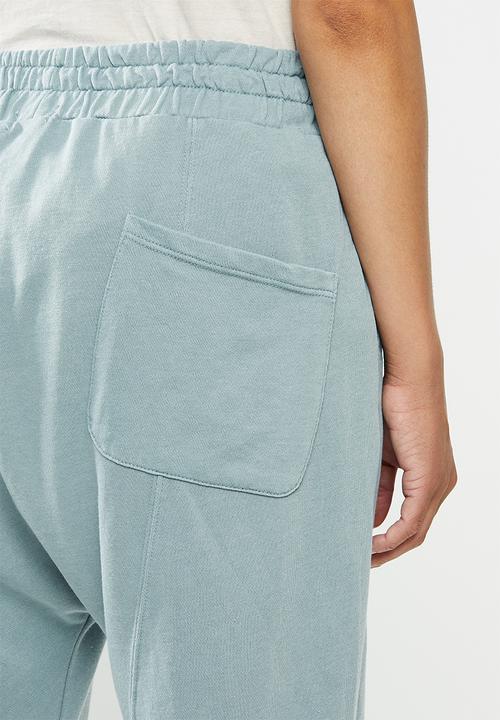 Cotton On - Super relaxed trackpant - blue 