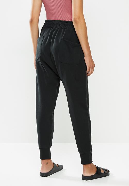 Cotton On - Super relaxed trackpant - washed black