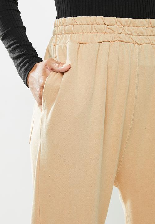 Cotton On - Super relaxed trackpant - sand