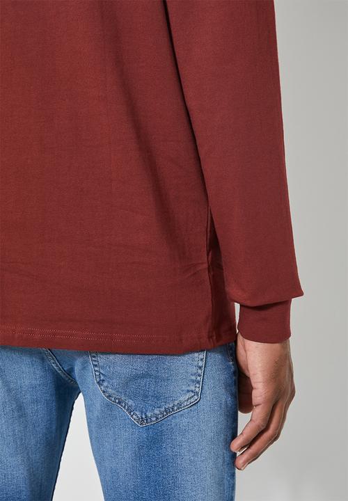 Superbalist - Rugby jersey - burgundy & navy 