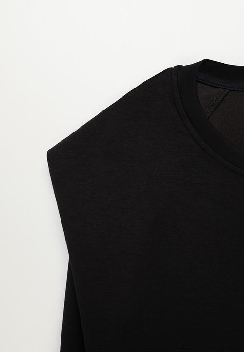 Violeta by Mango - Plus sweatshirt pad - black