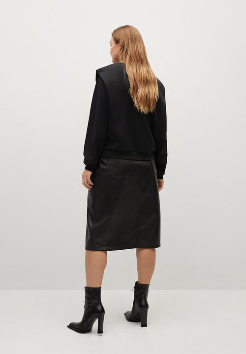 Violeta by Mango - Plus sweatshirt pad - black