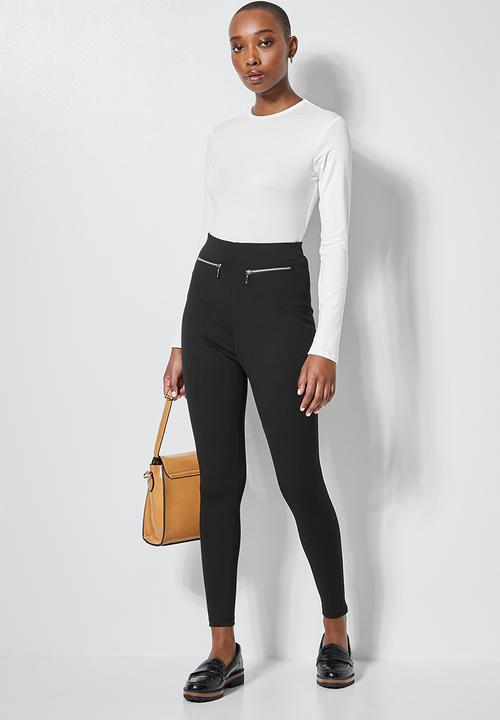 Superbalist - Smart tregging - black