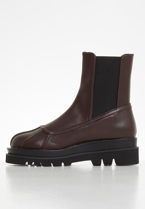 Z_Code_Z - Gila chunky chelsea boot - chocolate