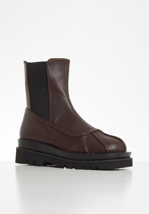 Z_Code_Z - Gila chunky chelsea boot - chocolate