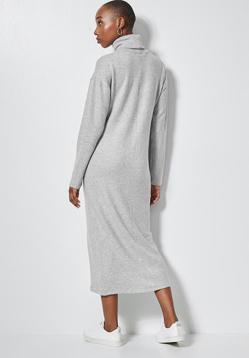 Superbalist - Dolman sleeve soft touch dress - grey