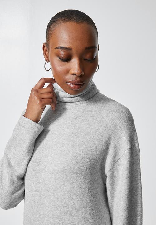 Superbalist - Dolman sleeve soft touch dress - grey