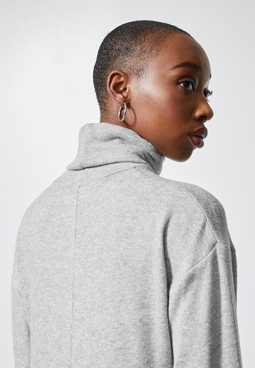 Superbalist - Dolman sleeve soft touch dress - grey