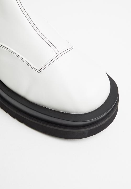 Z_Code_Z - Nora chunky chelsea boot - white