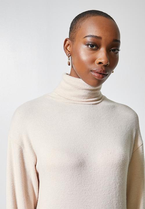 Superbalist - Dolman sleeve soft touch dress - beige 