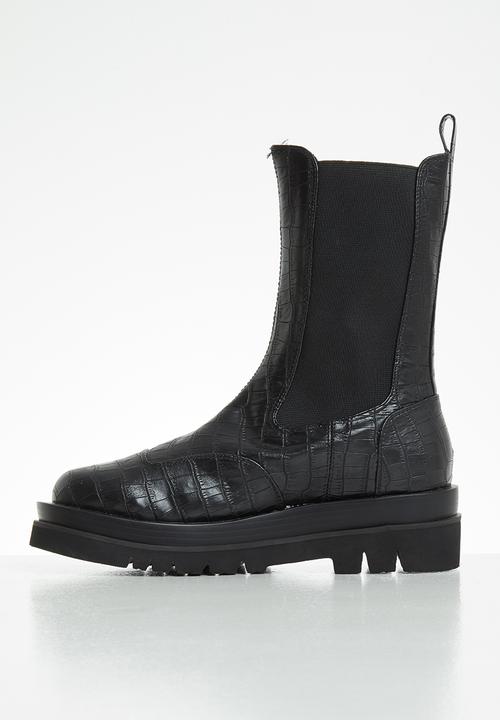 Z_Code_Z - Nora chunky chelsea boot - black