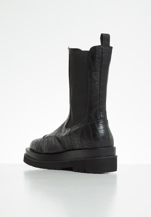 Z_Code_Z - Nora chunky chelsea boot - black
