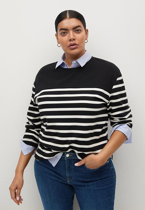 Violeta by Mango - Plus jeans susan - open blue