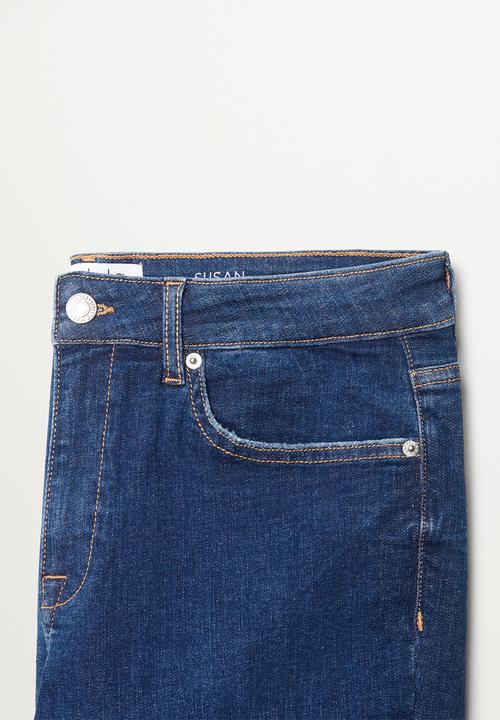 Violeta by Mango - Plus jeans susan - open blue
