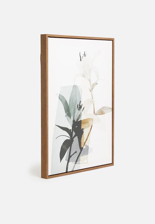 Hertex Haus - Delicate autumn framed artwork