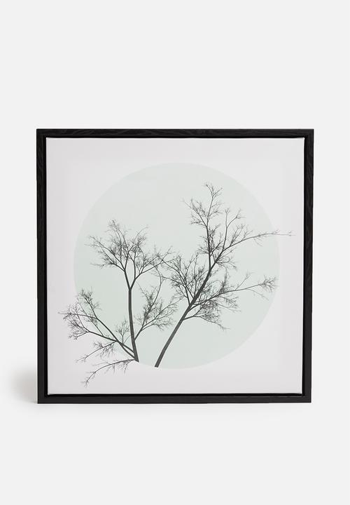 Hertex Haus - Wild coast framed artwork set of 2 - 40x40x4