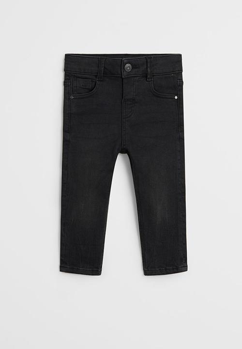 MANGO - Diego jeans - open black